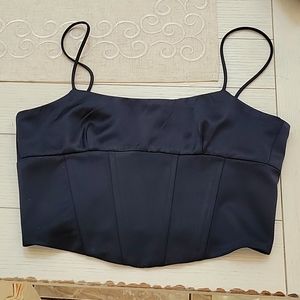 Jason Wu corset cropped top,new,M